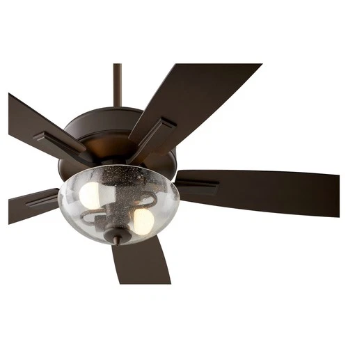 Oiled Bronze 52"Ceiling Fan from the Ovation Collection - Picture 2 of 2