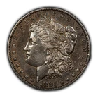 1883-S $1 Morgan Silver Dollar - Deep Patina - AU Semi Key Date - SKU-D5688
