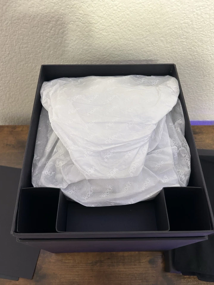 Enrollador de reloj individual programable verde Wolf British Racing con almacenamiento  Foto 3 de 4