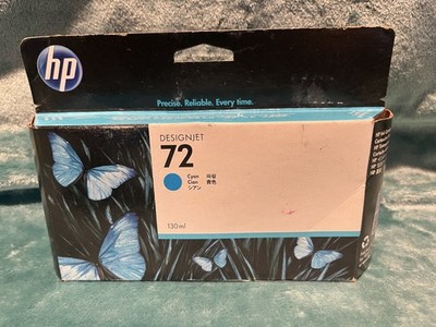 HP C9371A Cyan Ink 72 Cartridge Genuine OEM Date: September 2020