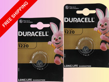 DURACELL CR1220 LITHIUM 3V BATTERY - Exp.12-2035 - 2 Pcs