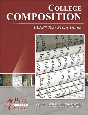 College Composition CLEP Test Study Guide (Paperback or Softback)
