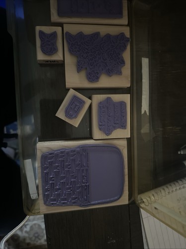 Stampin Up! Rubber stamps set of 5. - Picture 2 of 12