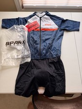 Sparx Mens Elite Aerosuit Triathlon Suit Mens Short Sl