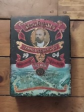 Pregnant! Jack Daniels Old No. 7 Whiskey Tin, Hudson-Scott & Sons w/ Mini Tin