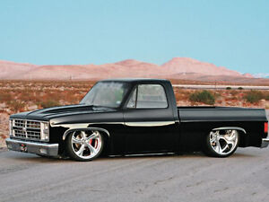 dropped chevy trucks