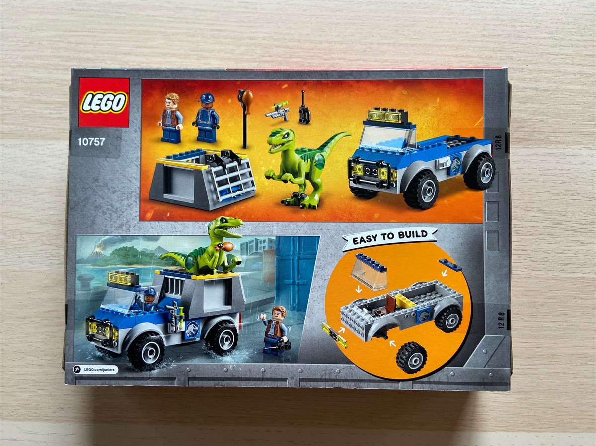 Lego Toys Raptor Rescue Truck Lego Juniors Dinosaur LEGO Juniors