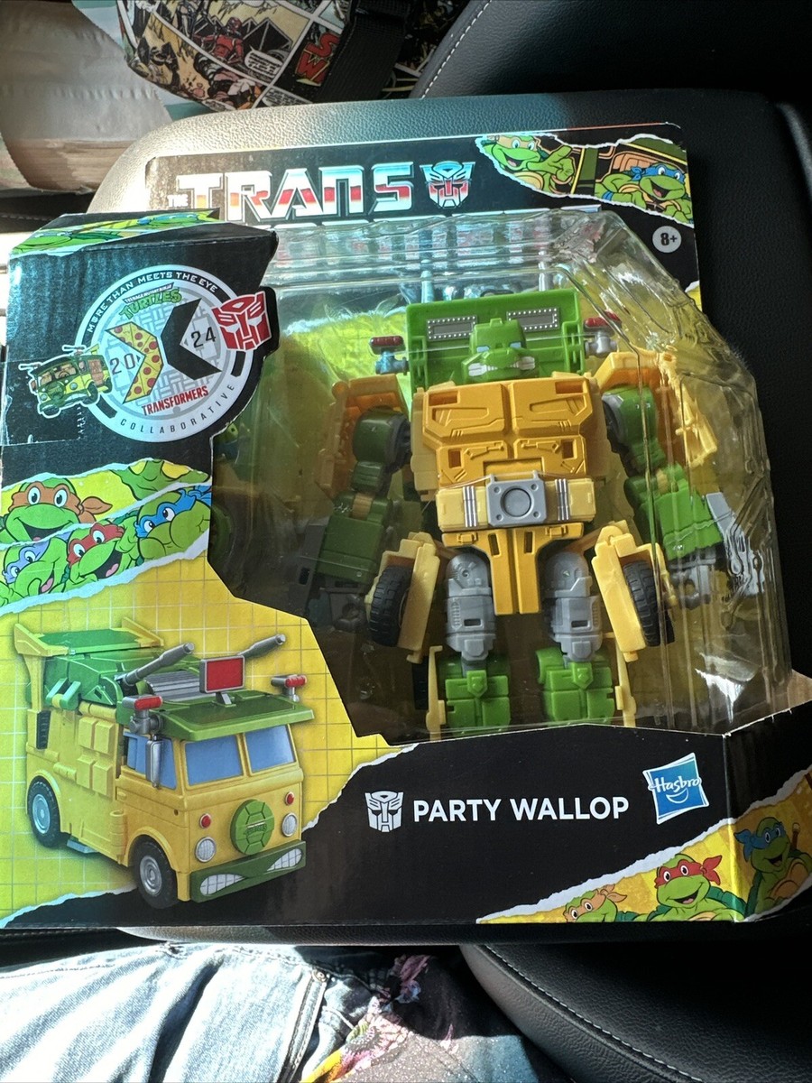 Party Wallop タートルズ × トランスフォーマー Transformers Collaborative Teenage Mutant Ninja Turtles x