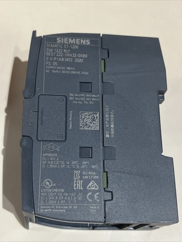 Módulo de salida digital Siemens 6ES72221HH320XB0 SIMATIC S7-1200 DQ 16 relé - Imagen 3 de 9