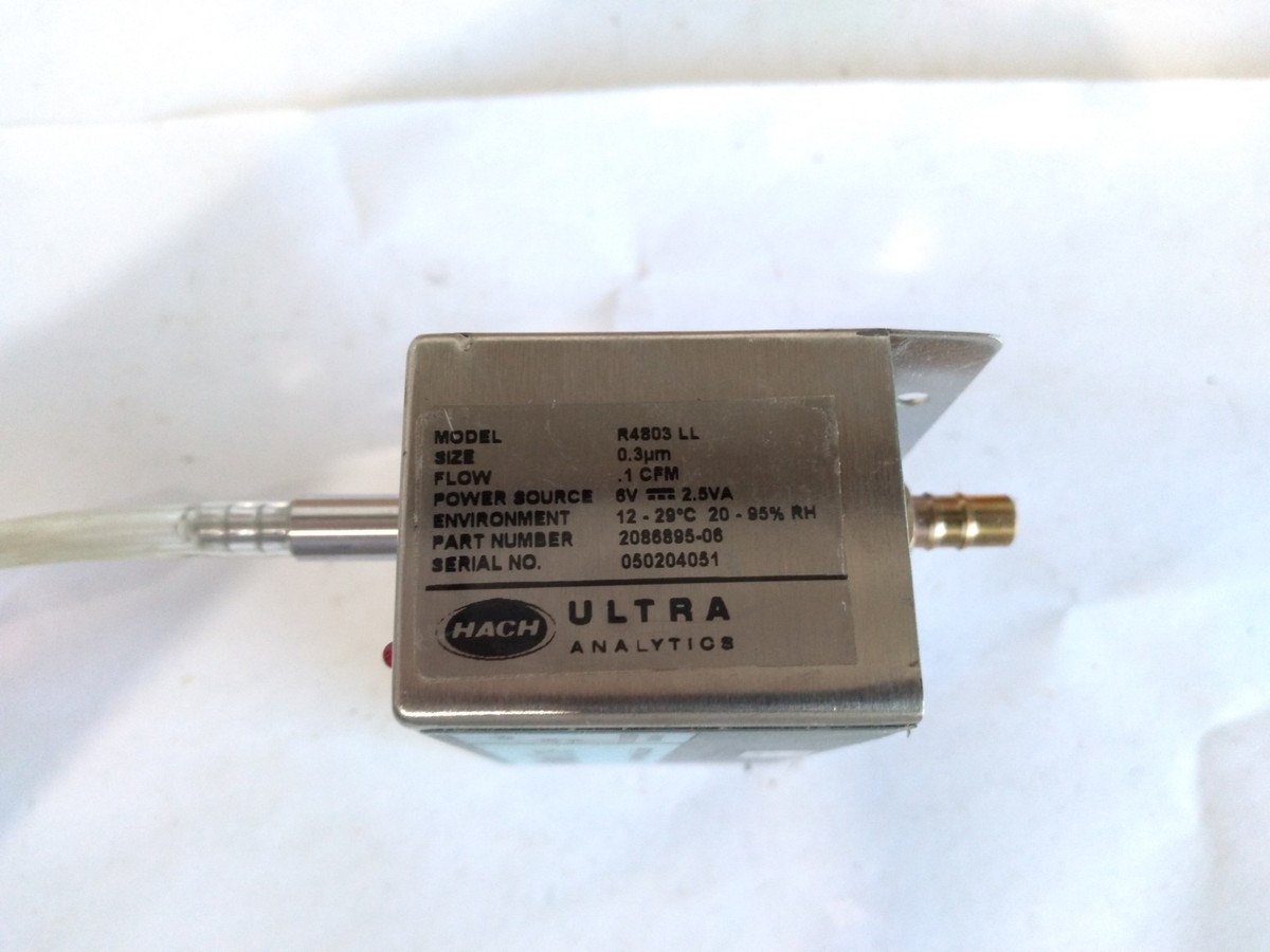 HACH ULTRA R4803 LL 0.3UM .1CFM 6V 2.5VA 2086895-06 | eBay HACH ULTRA R4803 LL 0.3UM .1CFM 6V 2.5VA 2086895-06 | eBay