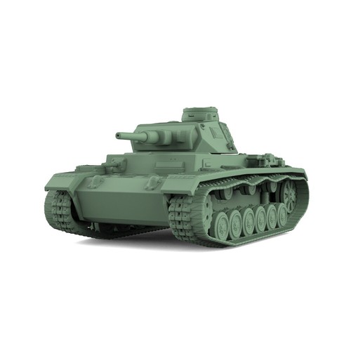 SSMODEL SS700712 1/700 Kit Modelo Militar Pz.Kpfw.III Ausf.F - Imagen 2 de 8