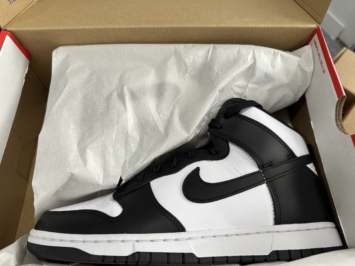 Nike Dunk High Retro White/Black - Total Orange Panda (2021  display picture 2