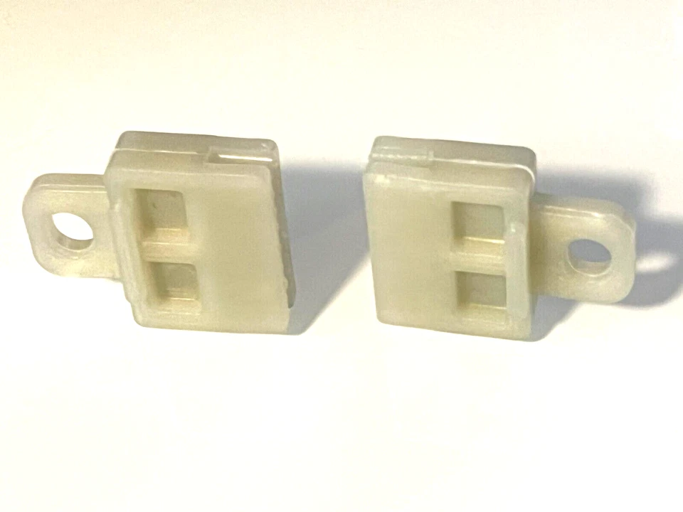 2 Piezas Regulador de Ventana Canal de Vidrio Deslizante Marco Conector Clips para TOYOTA Foto 4 de 4