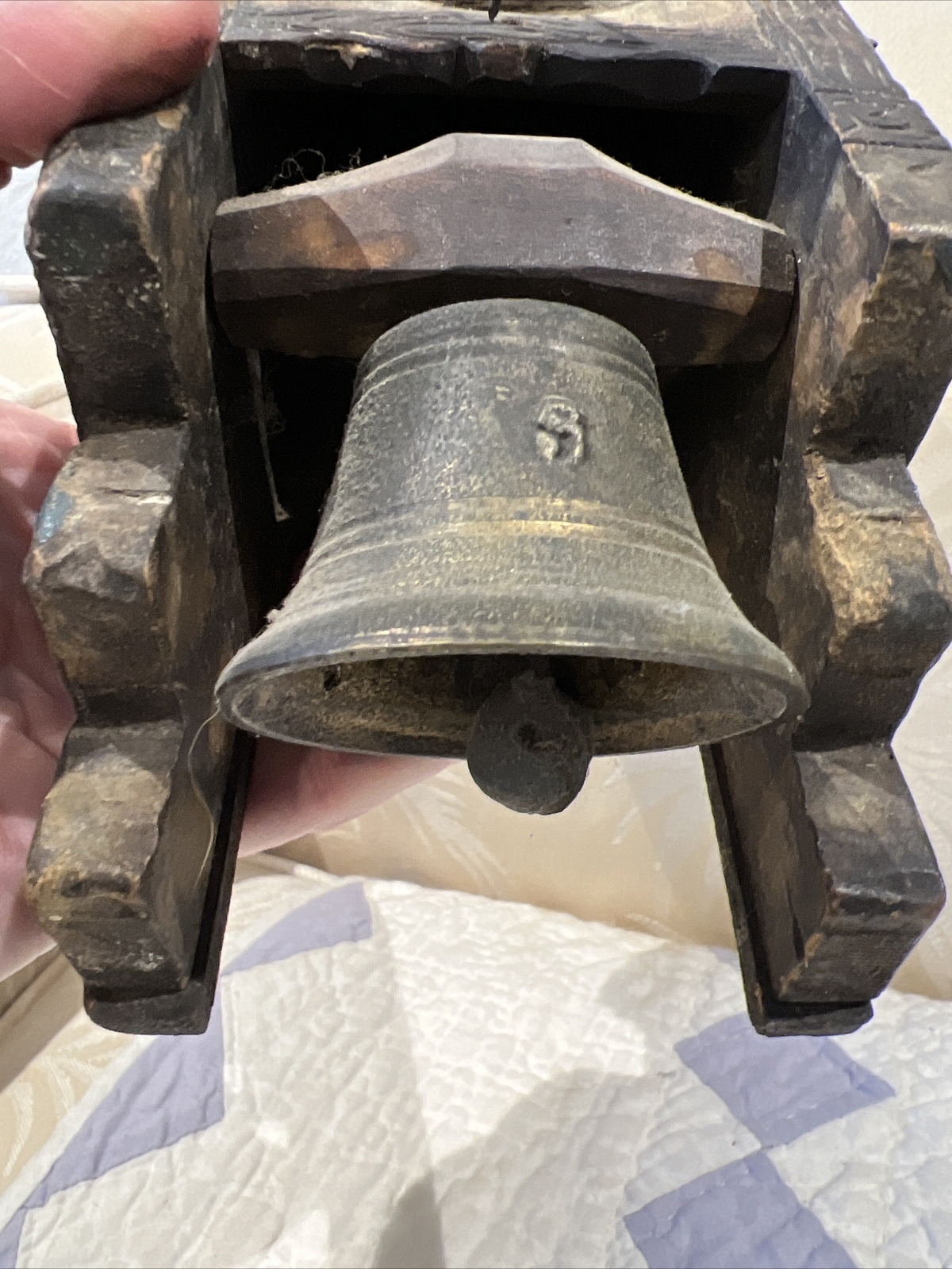 Antique Shopkeeper’s Bell Clock Tower eBay