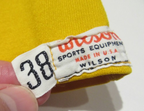 50S 60S #22 VINTAGE BASKETBALL JERSEY SHIRT TANK TOP DURENE NYLON WILSON 38 DC57 - Picture 10 of 10
