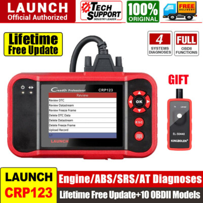LAUNCH CRP123 OBD2 Scan Tool ABS SRS Engine Code Reader Car Diagnostic ...