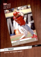 2020 Topps Series 2 MIKE TROUT Best of Topps Now Insert Angels #BTN-5