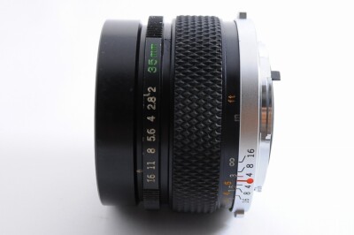 NEAR MINT+】OLYMPUS OM SYSTEM ZUIKO MC AUTO W 35mm F/2 MF Lens