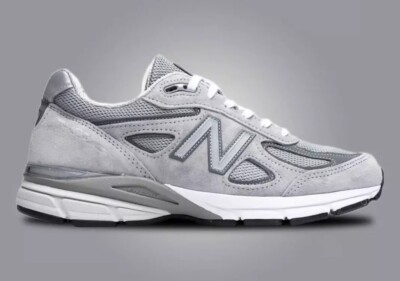 New Balance Men's 990 Grey Sneakers - U990GR4 Size 9.5