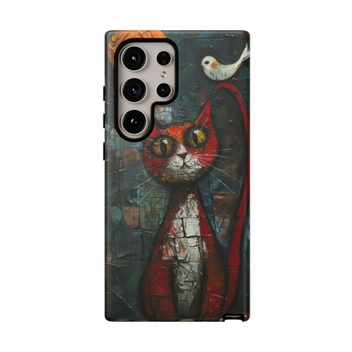 Cat Abstract Painting - Phone Ink Cover Case for iPhone, Galaxy, Pixel - 第 218/281 張圖片