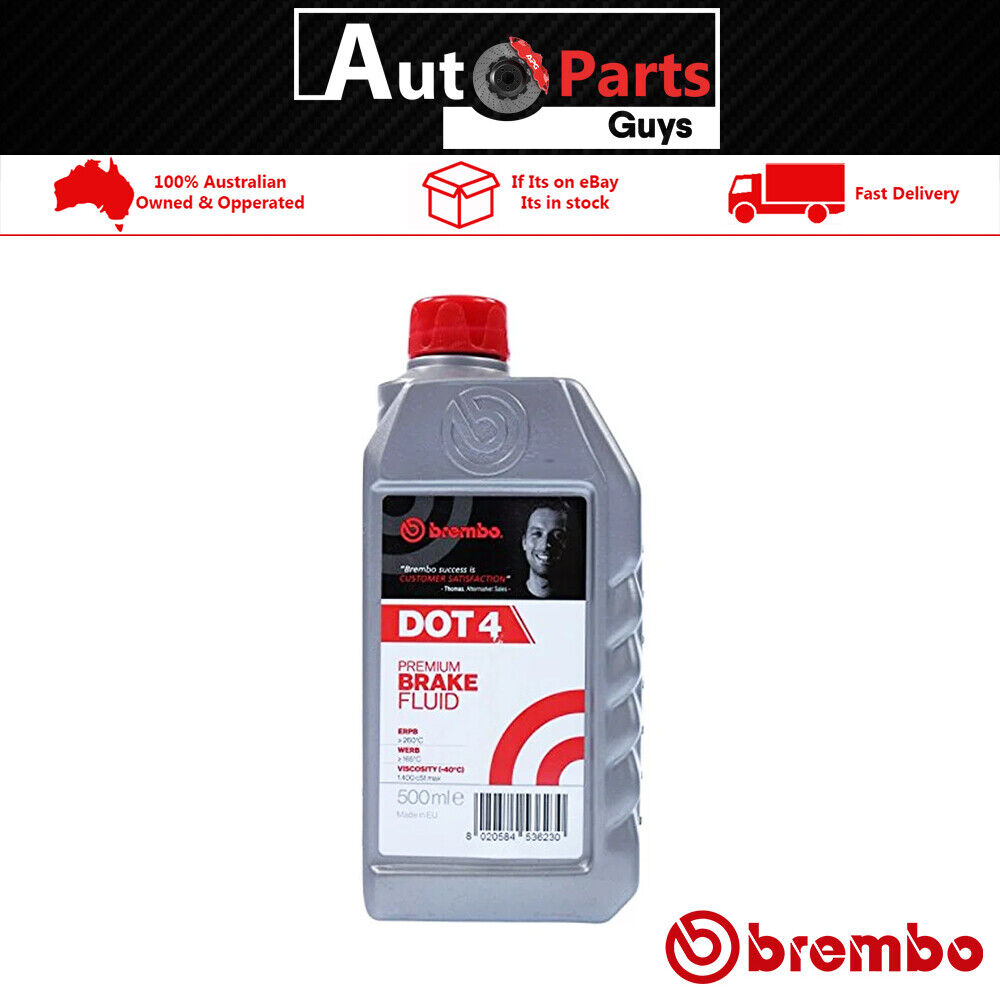 Brembo Premium DOT 4 Brake Fluid 500ml (L04005)