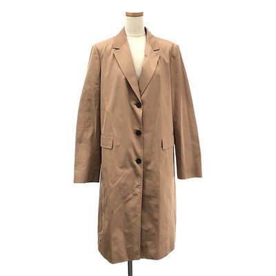 [New] JIL SANDER NAVY Chester Coat Beige 34