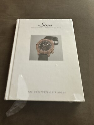 2023-2024 SINN Hardback Wristwatch Catalog SEALED