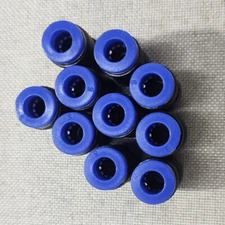 10/20/40X 1/4"(6mm) OD Tube Pneumatic Straight Union Push To Connect Fitting #SH