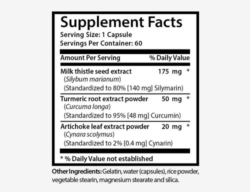 Milk Thistle Extract Detoxification & Liver Support (3 Bottles) Free Shipping - Picture 2 of 2
