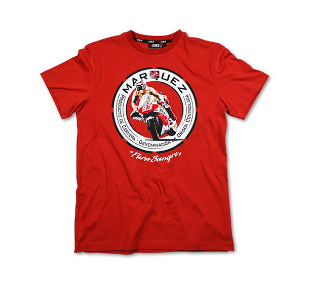 New Official Marc Marquez 93 Red T-Shirt - MMM TS 1010 07 | eBay