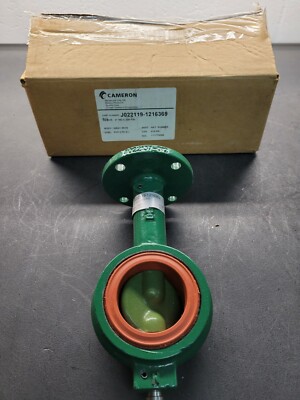 LOT OF 2 Cameron Demco J022119-1216369 Butterfly Valve NOS NEW