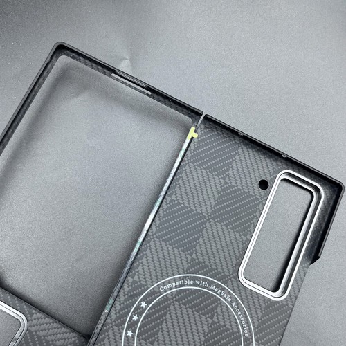 Funda Magsafe Magnética de Fibra de Carbono para Samsung Galaxy Z Plegable 6/Pliegue Especial W25 - Imagen 58 de 91