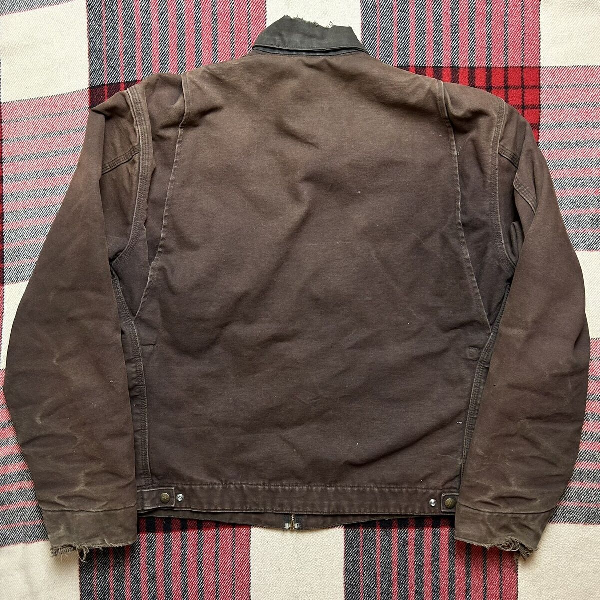 VTG Carhartt Detroit J97 DKB Jacket Made USA Blanket Lined VTG Carhartt Detroit J97 DKB Jacket Made USA Blanket Lined