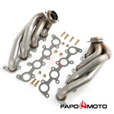 Fapo Shorty Headers For Ford F-150 11-14 5.0l V8 1-58 Exhaust Manifold 409ss Fapo Shorty Headers For Ford F-150 11-14 5.0l V8 1-58 Exhaust Manifold 409ss