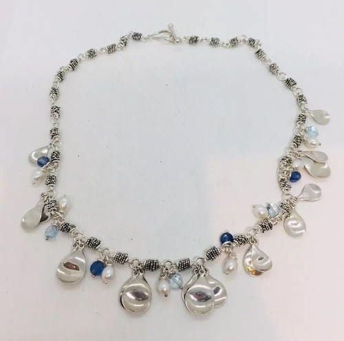 Michael Dawkins Sterling Silver Blue 