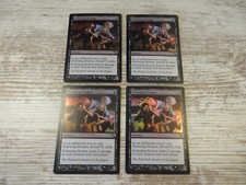 4x FOIL Sickening Dreams - Graveborn - NM - English - MTG Discard Animate Dead