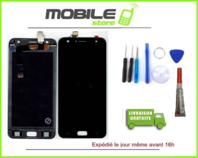Kit De Réparation : Écran LCD + Vitre Tactile Pour Asus Zenfone ZD553KL - Noir - Complet Avec Outils