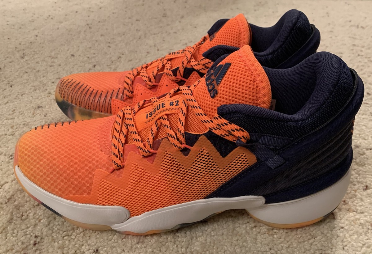 Adidas D.O.N. Issue #2 'Signal Orange' Donovan Mitchell