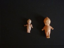 Vintage Miniature Celluloid Kewpie Dolls Lot of 2