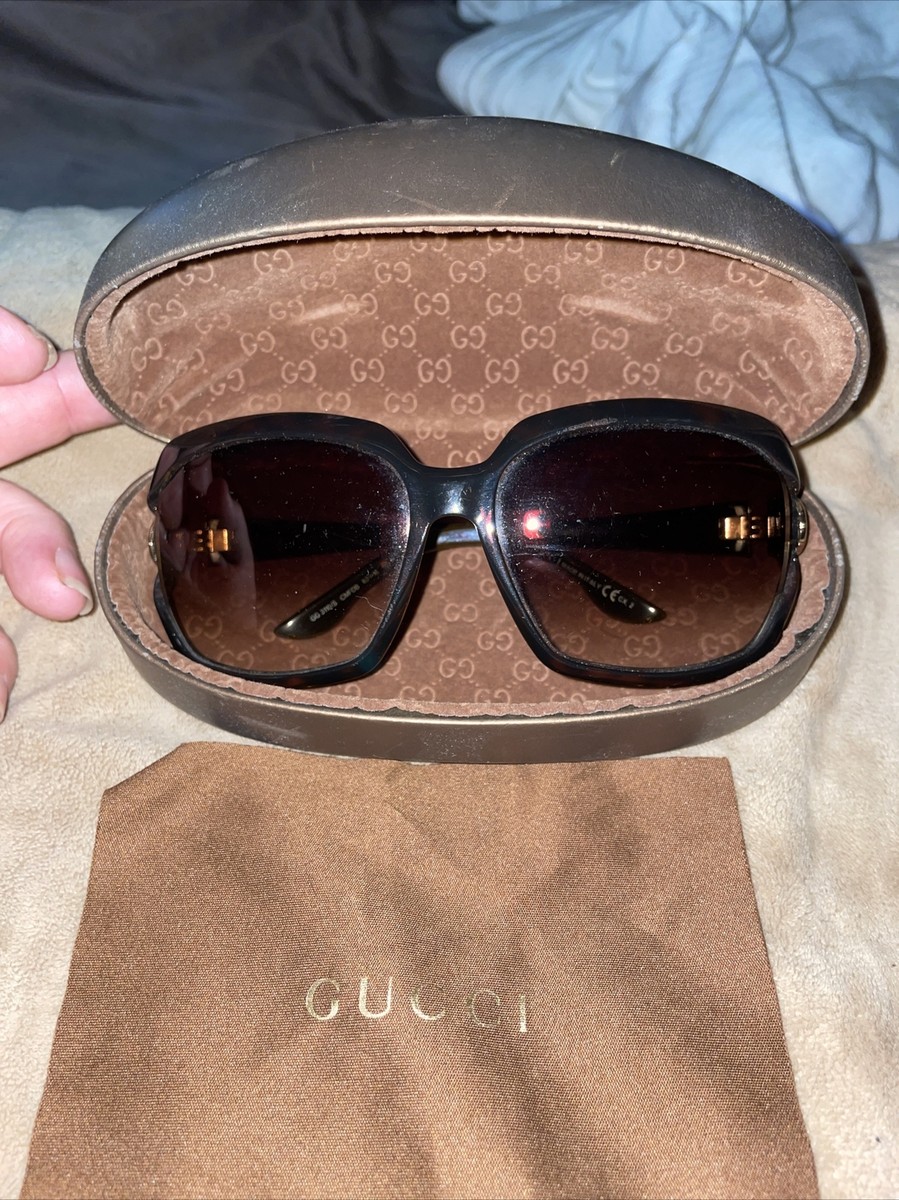 Authentic GUCCI GG 3110 SUNGLASSES GG Tortoise/Brown | eBay