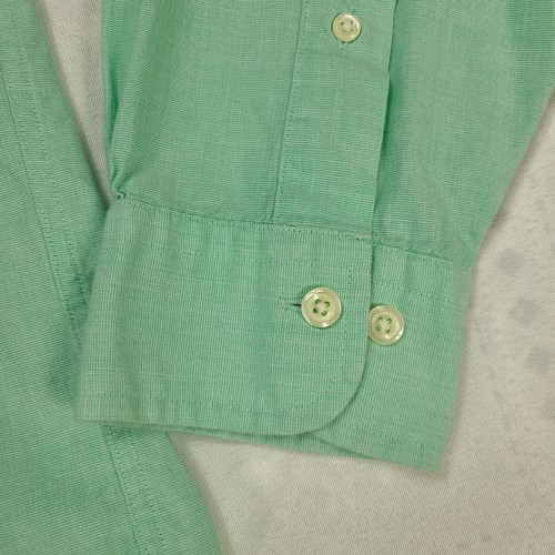 Brooks Brothers Herren Button Down Hemd Gr. M Medium Grün Regular Fit #L93 - Bild 3 von 13