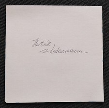 12189 Herbert Wiedemann winter sports??? autograph