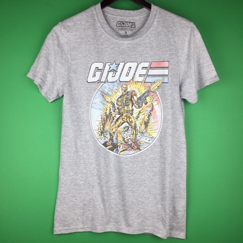 Mens Size S Graphic Tee GI Joe Vintage 