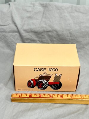 rare JI CASE 1200 Traction King Toy Tractor 1:32 Little King NIB