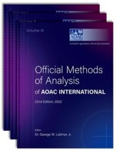 Official Methods of Analysis of AOAC INTERNAT...