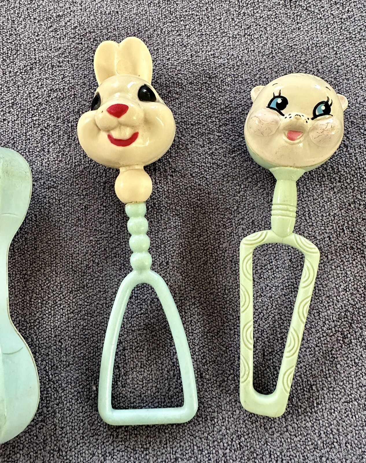 4 Vintage Rare Mid Century Modern Baby Rattles eBay