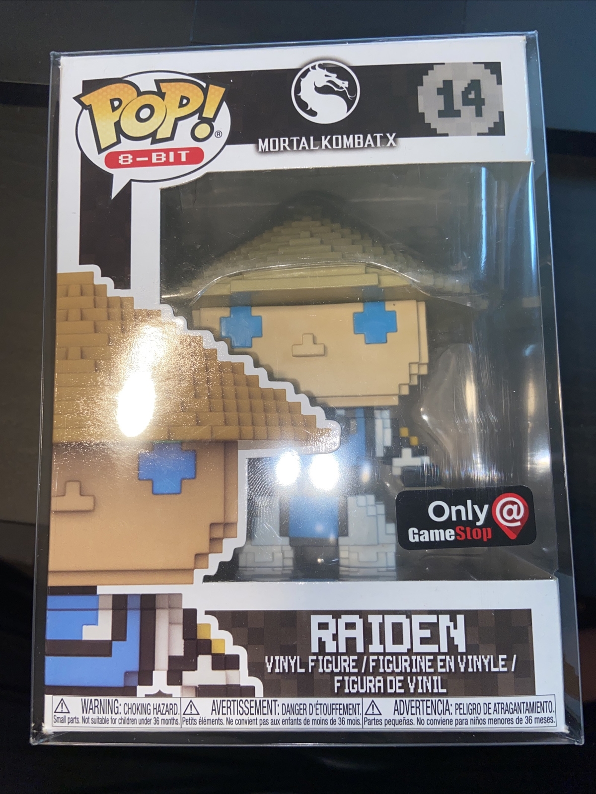 En Oferta Funko Pop! Exclusivo De 8 Bits Mortal Kombat X Raiden Gamestop