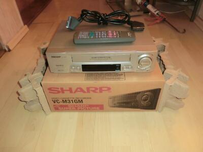 Sharp VC-M31GM VHS-Videorecorder in OVP, inkl. Fernbedienung, 2J. Garantie