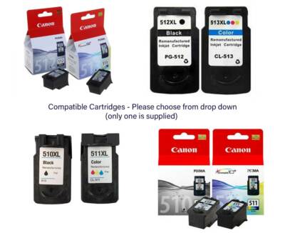 Compatible with Canon PG-510 PG-512 CL-511 CL-513 inkjets CHOOSE YOUR  COLOUR | eBay