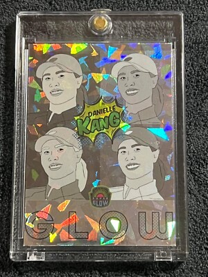 2021 Super Glow * DANIELLE KANG * Silver Cracked Ice Glow Card #D  1 / 1